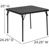 image:imageFlash Furniture Mindy Kids Navy 5 Piece Folding Table and Chair SetBlack