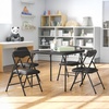 image:imageFlash Furniture Mindy Kids Navy 5 Piece Folding Table and Chair SetBlack