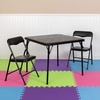 image:imageFlash Furniture Mindy Kids Navy 5 Piece Folding Table and Chair SetBlack