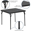 image:imageFlash Furniture Mindy Kids Navy 5 Piece Folding Table and Chair SetBlack