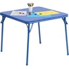 image:imageFlash Furniture Mindy Kids Navy 5 Piece Folding Table and Chair SetBlue