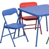 image:imageFlash Furniture Mindy Kids Navy 5 Piece Folding Table and Chair SetBlue