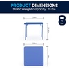 image:imageFlash Furniture Mindy Kids Navy 5 Piece Folding Table and Chair SetBlue