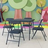 image:imageFlash Furniture Mindy Kids Navy 5 Piece Folding Table and Chair SetNavy