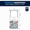 image:imageFlash Furniture Mindy Kids Navy 5 Piece Folding Table and Chair SetPrinted