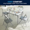 image:imageFlash Furniture Mindy Kids Navy 5 Piece Folding Table and Chair SetPrinted