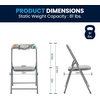 image:imageFlash Furniture Mindy Kids Navy 5 Piece Folding Table and Chair SetPrinted