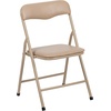 image:imageFlash Furniture Mindy Kids Navy 5 Piece Folding Table and Chair SetTan