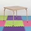 image:imageFlash Furniture Mindy Kids Navy 5 Piece Folding Table and Chair SetTan