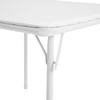 image:imageFlash Furniture Mindy Kids Navy 5 Piece Folding Table and Chair SetWhite