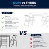 image:imageFlash Furniture Mindy Kids Navy 5 Piece Folding Table and Chair SetWhite