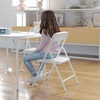 image:imageFlash Furniture Mindy Kids Navy 5 Piece Folding Table and Chair SetWhite