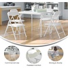image:imageFlash Furniture Mindy Kids Navy 5 Piece Folding Table and Chair SetWhite