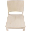 image:imageFlash Furniture Naples Commercial Solid Wood Dining Chair Curved Backrest Sturdy Mortise and Tenon Construction Antique WhiteAntique White