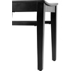 image:imageFlash Furniture Naples Commercial Solid Wood Dining Chair Curved Backrest Sturdy Mortise and Tenon Construction Antique WhiteBlack
