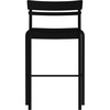 image:imageFlash Furniture Nash Commercial Grade Steel Stack Stool IndoorOutdoor Bar Stool with 2 Slat Back Set of 2 RedBlack
