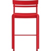 image:imageFlash Furniture Nash Commercial Grade Steel Stack Stool IndoorOutdoor Bar Stool with 2 Slat Back Set of 2 RedRed