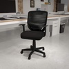 image:imageFlash Furniture Norris MidBack Mesh Tapered Back Swivel Task Office Chair with TArms Ergonomic Padded Mesh Swivel Computer Chair Black