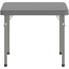 image:imageFlash Furniture Paige 24x24 Kids Folding Table with Locking Legs Commercial Grade Table Recommended for Ages 24 in Granite GrayGranite Gray