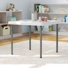 image:imageFlash Furniture Paige 24x24 Kids Folding Table with Locking Legs Commercial Grade Table Recommended for Ages 24 in Granite GrayGranite White