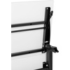 image:imageFlash Furniture Palmer Commercial Nesting Flip Training Table HeavyDuty Steel Frame and TLegs Modesty Panel 1 Thick Tabletop 72 x 24 Gray TopBlack FrameWhite TopBlack Frame