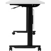 image:imageFlash Furniture Palmer Commercial Nesting Flip Training Table HeavyDuty Steel Frame and TLegs Modesty Panel 1 Thick Tabletop 72 x 24 Gray TopBlack FrameGray TopBlack Frame