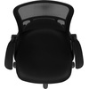 image:imageFlash Furniture Porter HighBack Swivel Office Chair with Adjustable Lumbar Support and Seat Height Ergonomic Mesh Desk Chair with FlipUp Armrests GrayBlackBlack