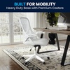 image:imageFlash Furniture Porter HighBack Swivel Office Chair with Adjustable Lumbar Support and Seat Height Ergonomic Mesh Desk Chair with FlipUp Armrests GrayBlackWhite
