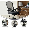 image:imageFlash Furniture Porter HighBack Swivel Office Chair with Adjustable Lumbar Support and Seat Height Ergonomic Mesh Desk Chair with FlipUp Armrests GrayBlackDark Gray