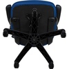 image:imageFlash Furniture Porter HighBack Swivel Office Chair with Adjustable Lumbar Support and Seat Height Ergonomic Mesh Desk Chair with FlipUp Armrests GrayBlackBlue