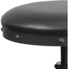 image:imageFlash Furniture Rachel 2 Pack 30 Barstool with Swivel Lift Black LeatherSoft SeatSet of 1