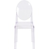 image:imageFlash Furniture Revna 4 Pack Revna Ghost Chair with Oval Back in Revna Transparent CrystalSet of 4