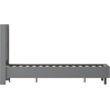 image:imageFlash Furniture Riverdale Full Size Tufted Upholstered Platform Bed in Light Gray FabricDark Gray