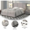 image:imageFlash Furniture Riverdale Full Size Tufted Upholstered Platform Bed in Light Gray FabricLight Gray