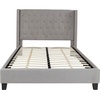 image:imageFlash Furniture Riverdale Full Size Tufted Upholstered Platform Bed in Light Gray FabricLight Gray