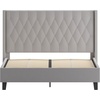 image:imageFlash Furniture Riverdale Full Size Tufted Upholstered Platform Bed in Light Gray FabricLight Gray