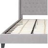 image:imageFlash Furniture Riverdale Full Size Tufted Upholstered Platform Bed in Light Gray FabricLight Gray