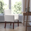 image:imageFlash Furniture Taylor LeatherSoft Upholstered Executive Side Reception Chair Lobby Chair with Cushions and Padded Arms BlackWhite