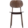 image:imageFlash Furniture Verona Solid Wood Dining Chair Commercial Grade Restaurant Chair with Contoured Backrest Solid Wood Frame Set of 2 BlackAntique Copper