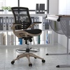 image:imageFlash Furniture Waylon MidBack Swivel Office Chair with Adjustable Foot Ring and Seat Height Ergonomic Mesh Chair with Armrests BlackGoldGold