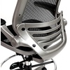 image:imageFlash Furniture Waylon MidBack Swivel Office Chair with Adjustable Foot Ring and Seat Height Ergonomic Mesh Chair with Armrests BlackGoldSilver