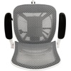 image:imageFlash Furniture Waylon MidBack Swivel Office Chair with Adjustable Foot Ring and Seat Height Ergonomic Mesh Chair with Armrests BlackGoldWhite