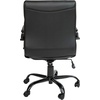 image:imageFlash Furniture Whitney MidBack Desk Chair  Brown LeatherSoft Executive Swivel Office Chair with Black Frame  Swivel Arm ChairBlack