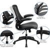 image:imageFlash Furniture Work From Home Kit  Black Computer Desk Ergonomic MeshLeatherSoft Office Chair and Locking Mobile Filing Cabinet