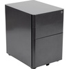 image:imageFlash Furniture Work From Home Kit  Glass Desk with Keyboard Tray Ergonomic Mesh Office Chair and Filing Cabinet with Lock amp Inset HandlesBlack