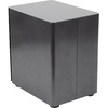 image:imageFlash Furniture Wren Ergonomic 3Drawer Mobile Locking Filing Cabinet with AntiTilt Mechanism and Hanging Drawer for Legal amp Letter Files WhiteBlack