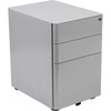 image:imageFlash Furniture Wren Ergonomic 3Drawer Mobile Locking Filing Cabinet with AntiTilt Mechanism and Hanging Drawer for Legal amp Letter Files WhiteGrey