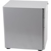 image:imageFlash Furniture Wren Ergonomic 3Drawer Mobile Locking Filing Cabinet with AntiTilt Mechanism and Hanging Drawer for Legal amp Letter Files WhiteGrey