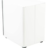 image:imageFlash Furniture Wren Ergonomic 3Drawer Mobile Locking Filing Cabinet with AntiTilt Mechanism and Hanging Drawer for Legal amp Letter Files WhiteWhite and Charcoal