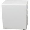 image:imageFlash Furniture Wren Ergonomic 3Drawer Mobile Locking Filing Cabinet with AntiTilt Mechanism and Hanging Drawer for Legal amp Letter Files WhiteWhite and Charcoal